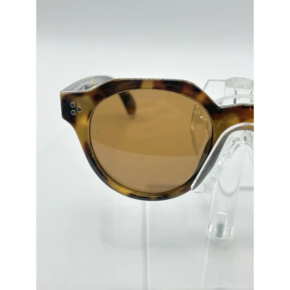 Steve Madden Round Sunglasses Tortoise Brown Women SR1220